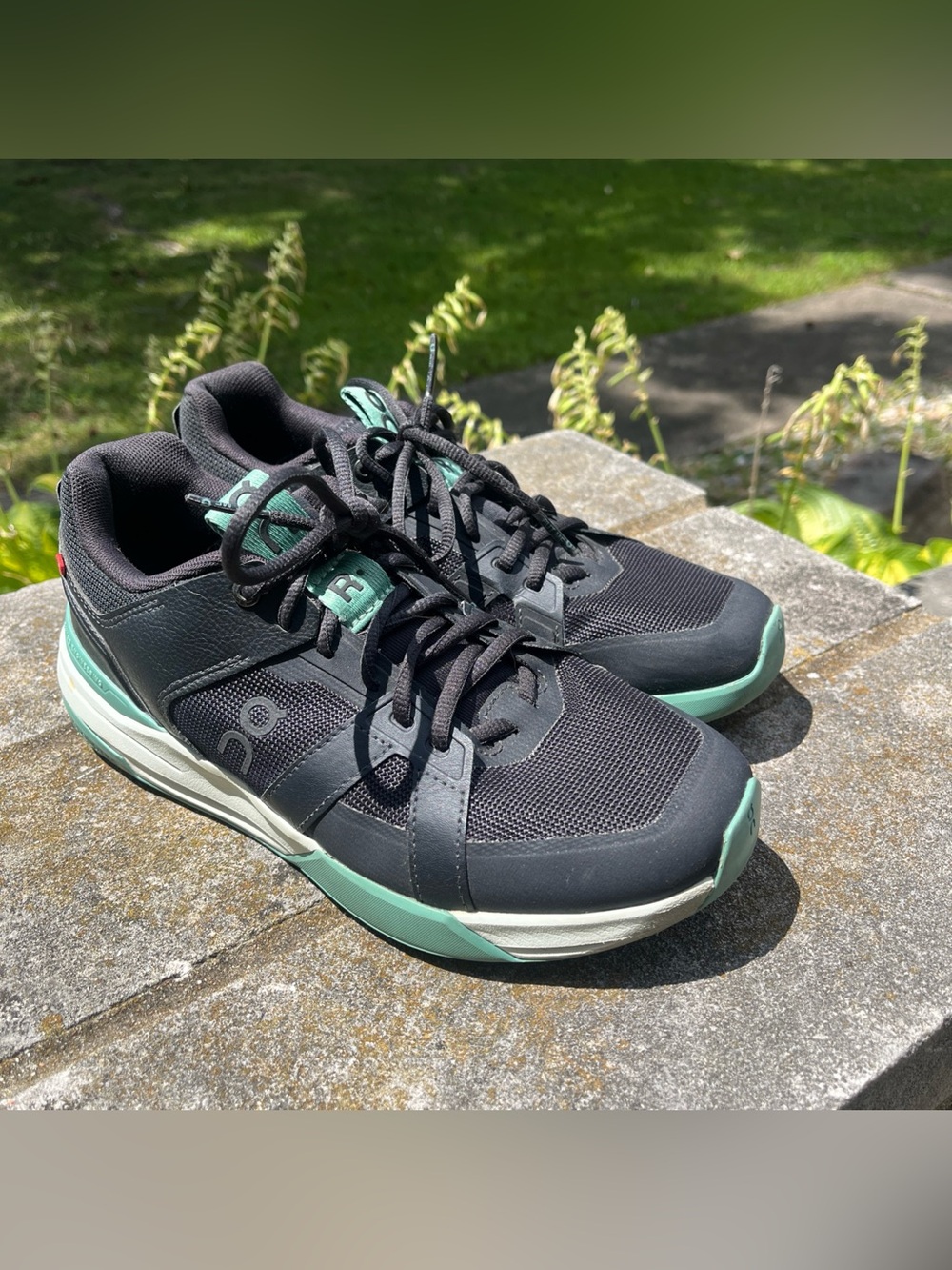 On Cloud Roger Clubhouse Trainers Women’s Size 9 The Pro Black Tennis Shoes
